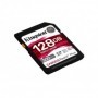 Card de Memorie SDXC Kingston Canvas React Plus 128Gb, Class 10