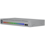 Ubiquiti 16-port, Layer 3 Etherlighting switch with 2.5 GbE, PoE++ output, and versatile mounting options, 4x 2.5 GbE PoE++ port
