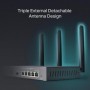 "Omada AX3000 Wi-Fi 6 Gigabit VPN Router PORT: 1× Gigabit SFP WAN/LAN Port, 1× Gigabit RJ45 WAN Port, 4× Gigabit WAN/LAN RJ45 Po