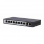 Extralink CERES  PoE Switch  8x 100Mb/s PoE/PoE+ 2x RJ45 Uplink 100Mb/s 96W