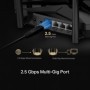 Mercusys MR90X Dual-Band WiFi 6 Router (AX6000), Standarde wireless: Wi-Fi 802.11ax/ac/a/b/g/n , Viteza wireless:  4804 Mbps (5 