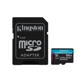 Card de Memorie MicroSDXC Kingston Canva GO Plus 64GB Class 10