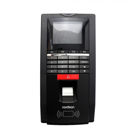 NordsonSistem pontaj cu cititor amprenta si card,cu LCD, FR-F16