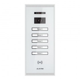 ELECTRAPanou video exterior Electra Smart 5 familii montaj aparent - alb