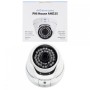 Camera supraveghere video PNI House AHD25 5MP, dome, lentila 3.6mm, 36 LED-uri IR, de exterior sau interior, IP66, Sistem TV: PA